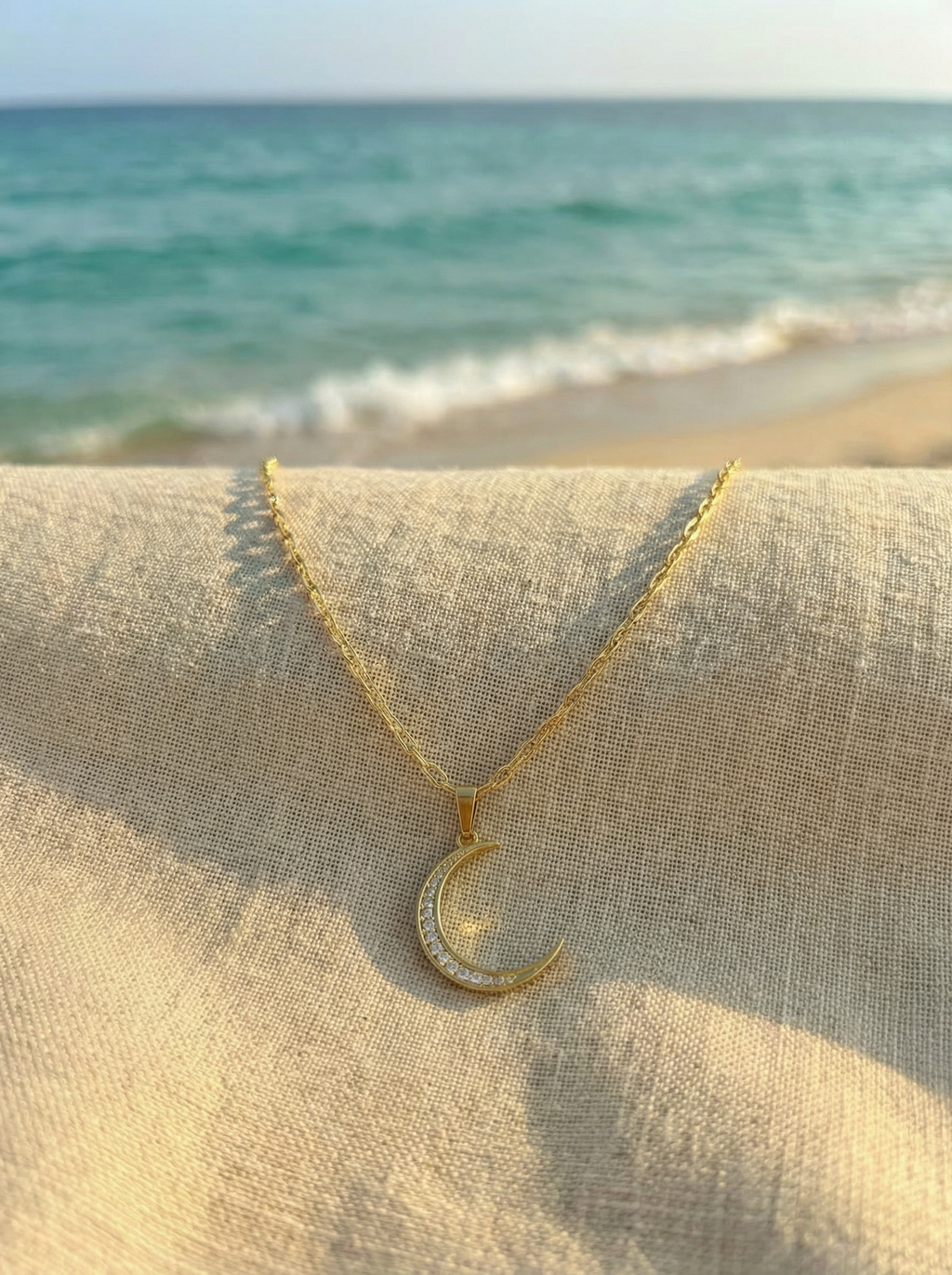 Collier Sunset Moon