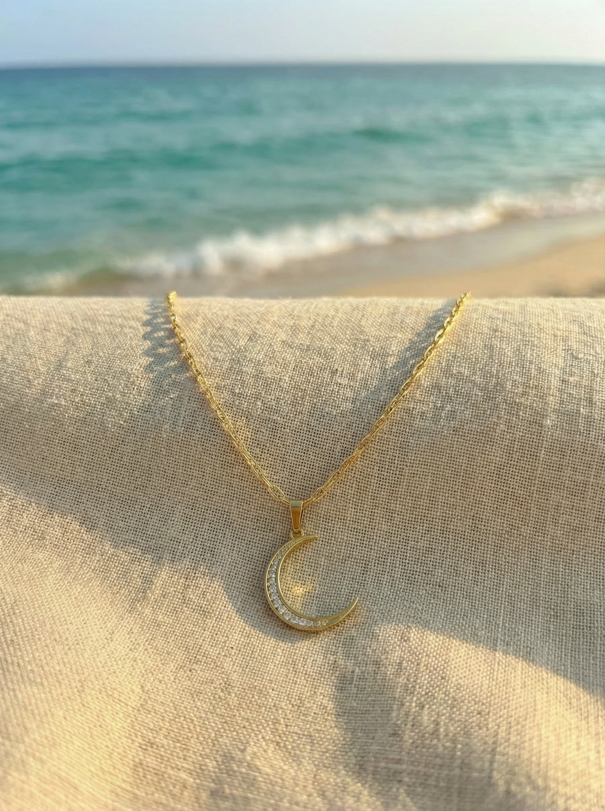 Collier Sunset Moon