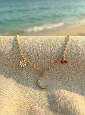 Collier Sunset Moon Signature