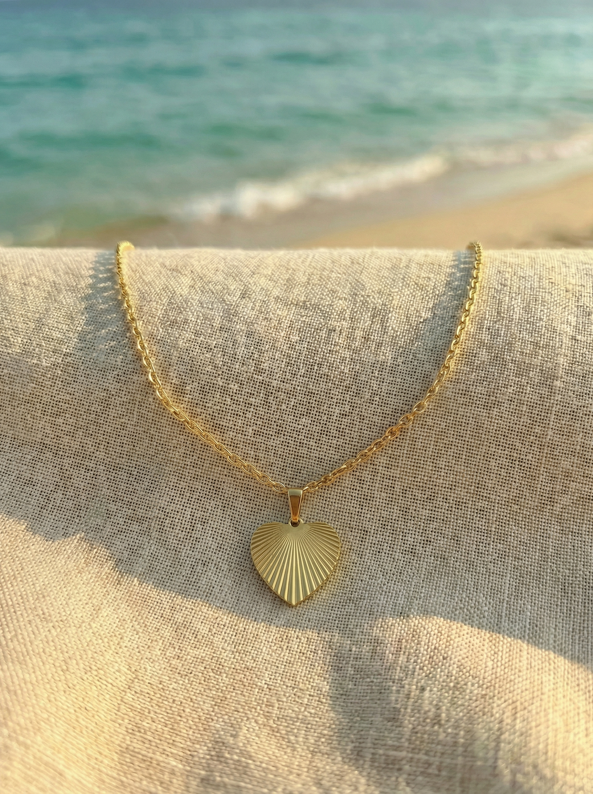 Collier Seaside Heart