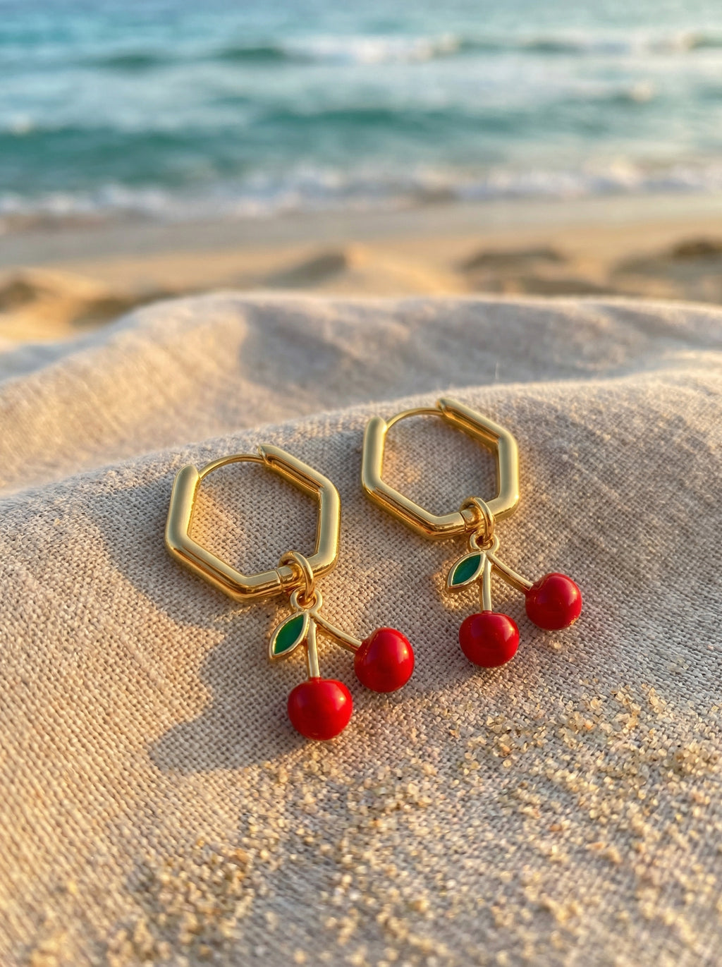 Boucle D'oreille Cherry Glow